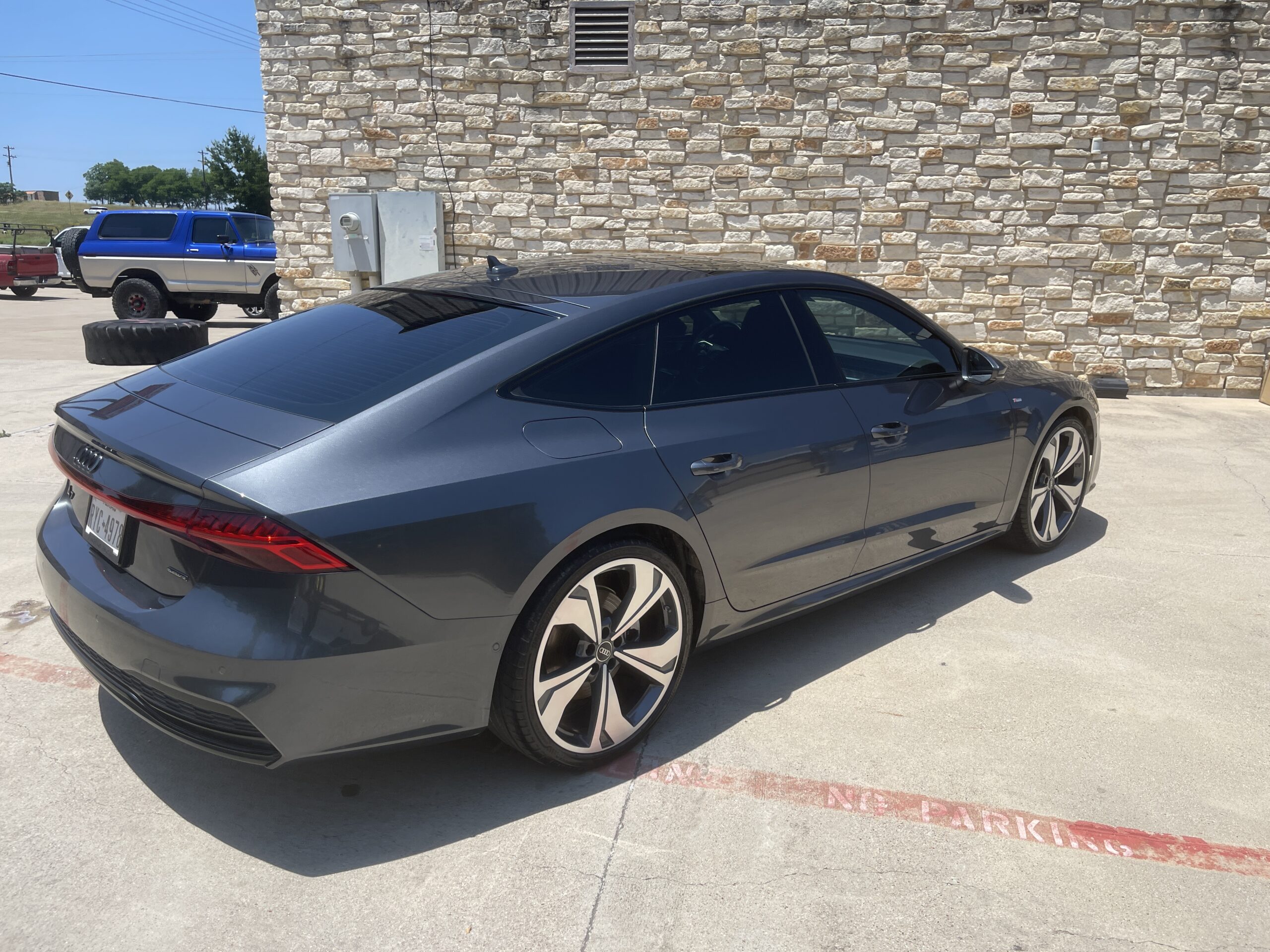 2020 Audi A7 Body - Dirty