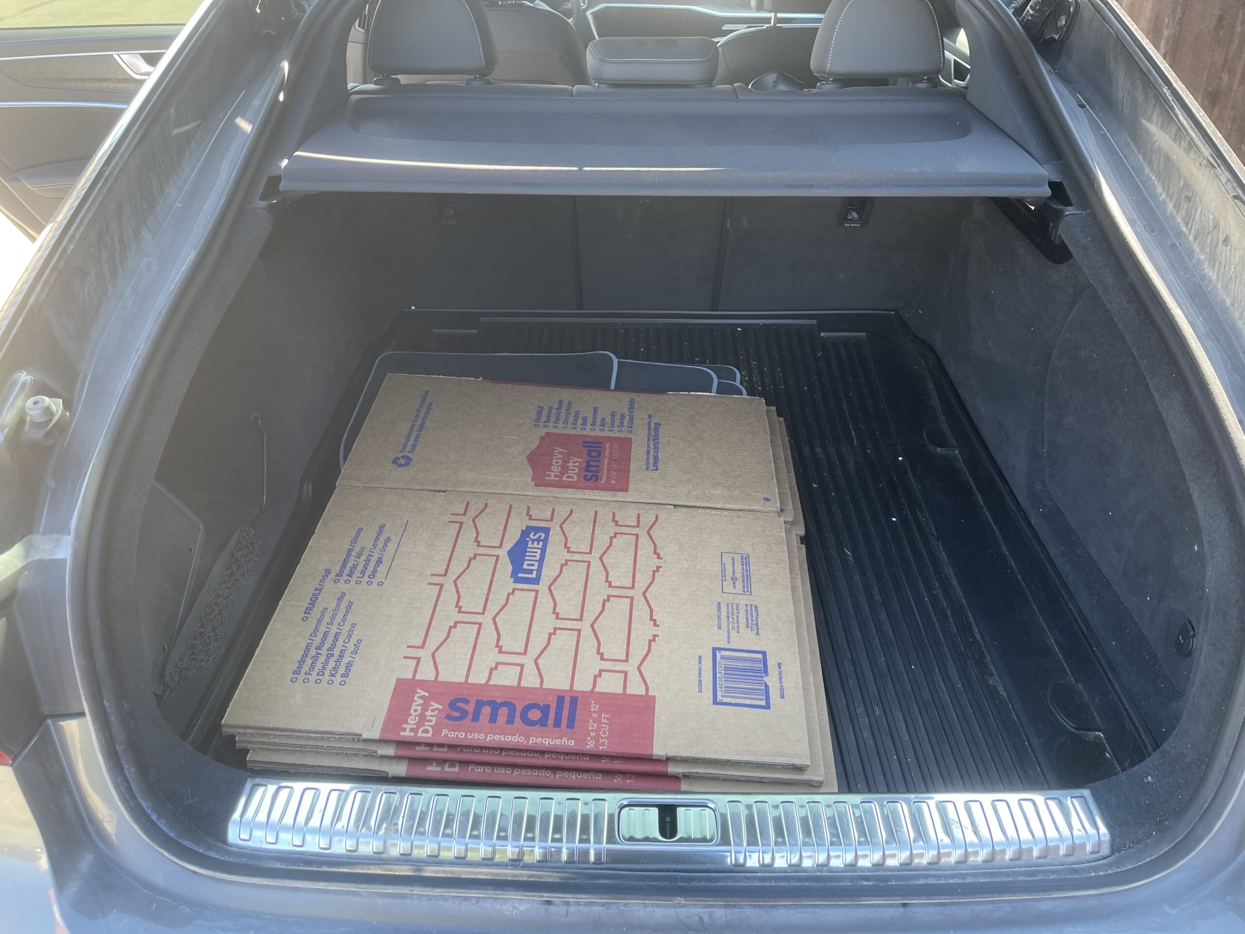 2020 Audi A7 Trunk - Dirty