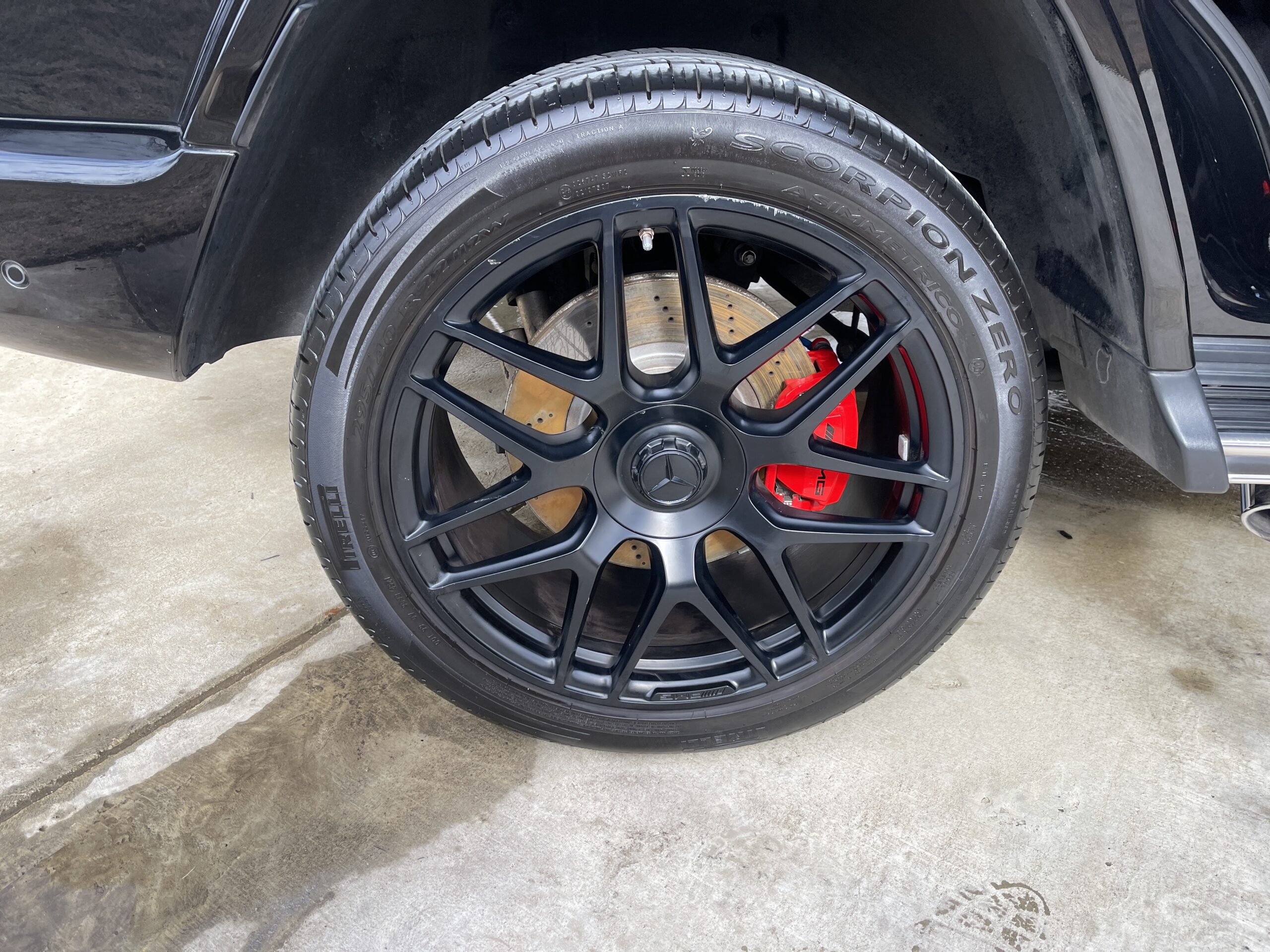 2021 Benz AMG SUV - Finished Wheel