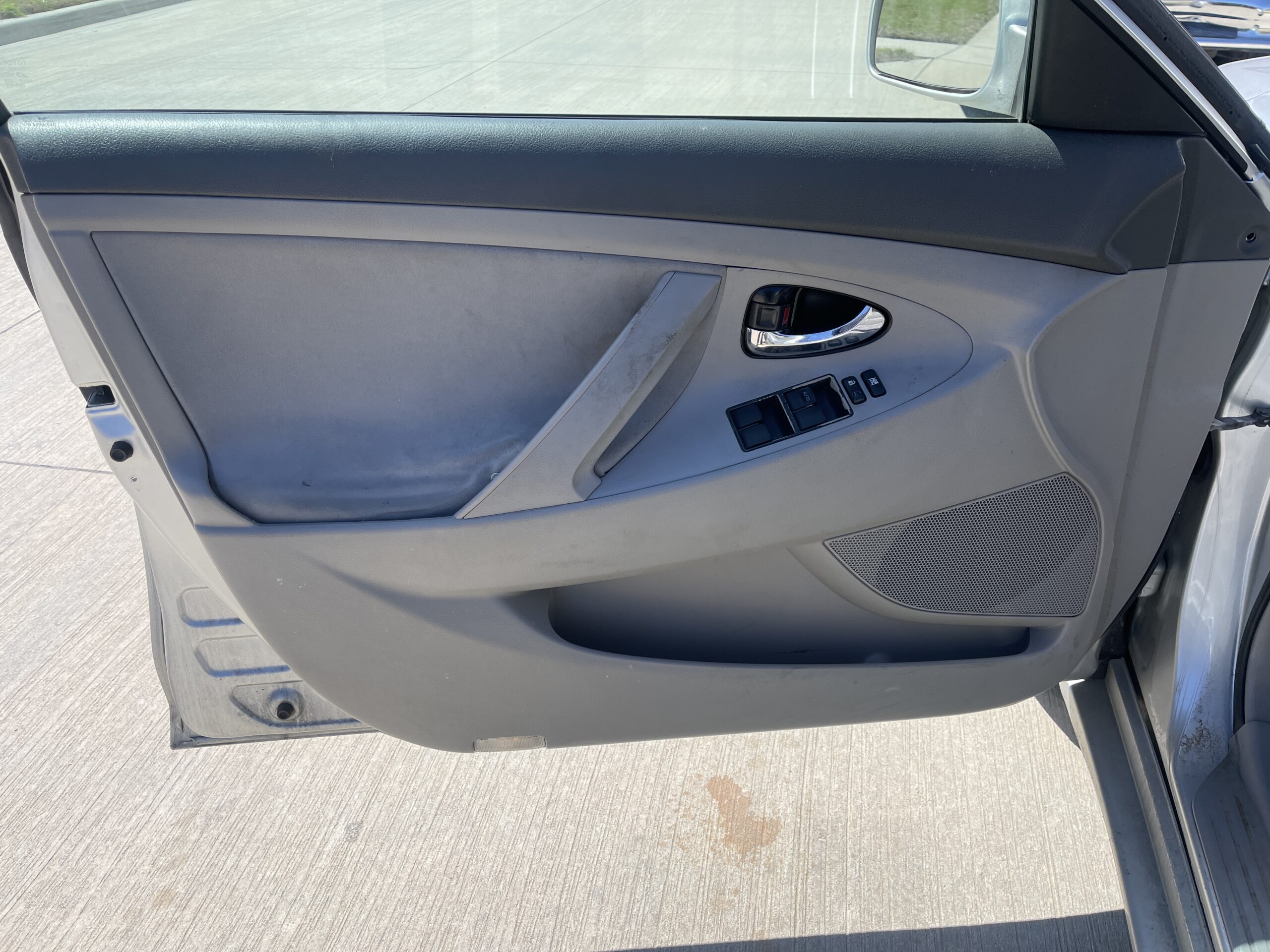 2007 Grey Toyota Camry Door - Dirty